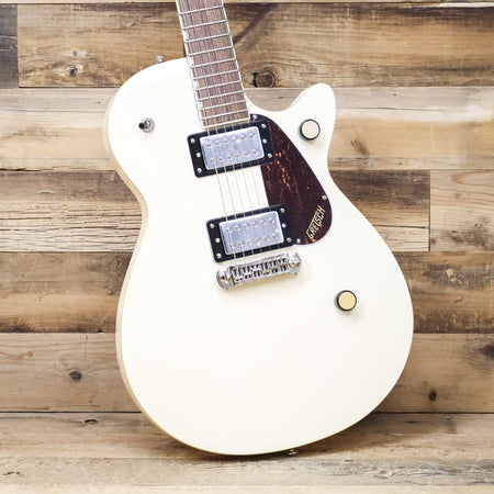 Open Box Gretsch Streamliner Jet Club Single-Cut Solid Body with Wraparound, Vintage White