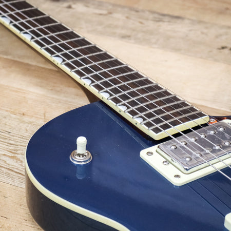 Open Box Gretsch Streamliner Jet Club Single-Cut Solid Body with Wraparound, Dark Denim