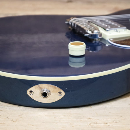 Open Box Gretsch Streamliner Jet Club Single-Cut Solid Body with Wraparound, Dark Denim