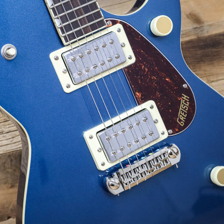 Open Box Gretsch Streamliner Jet Club Single-Cut Solid Body with Wraparound, Dark Denim