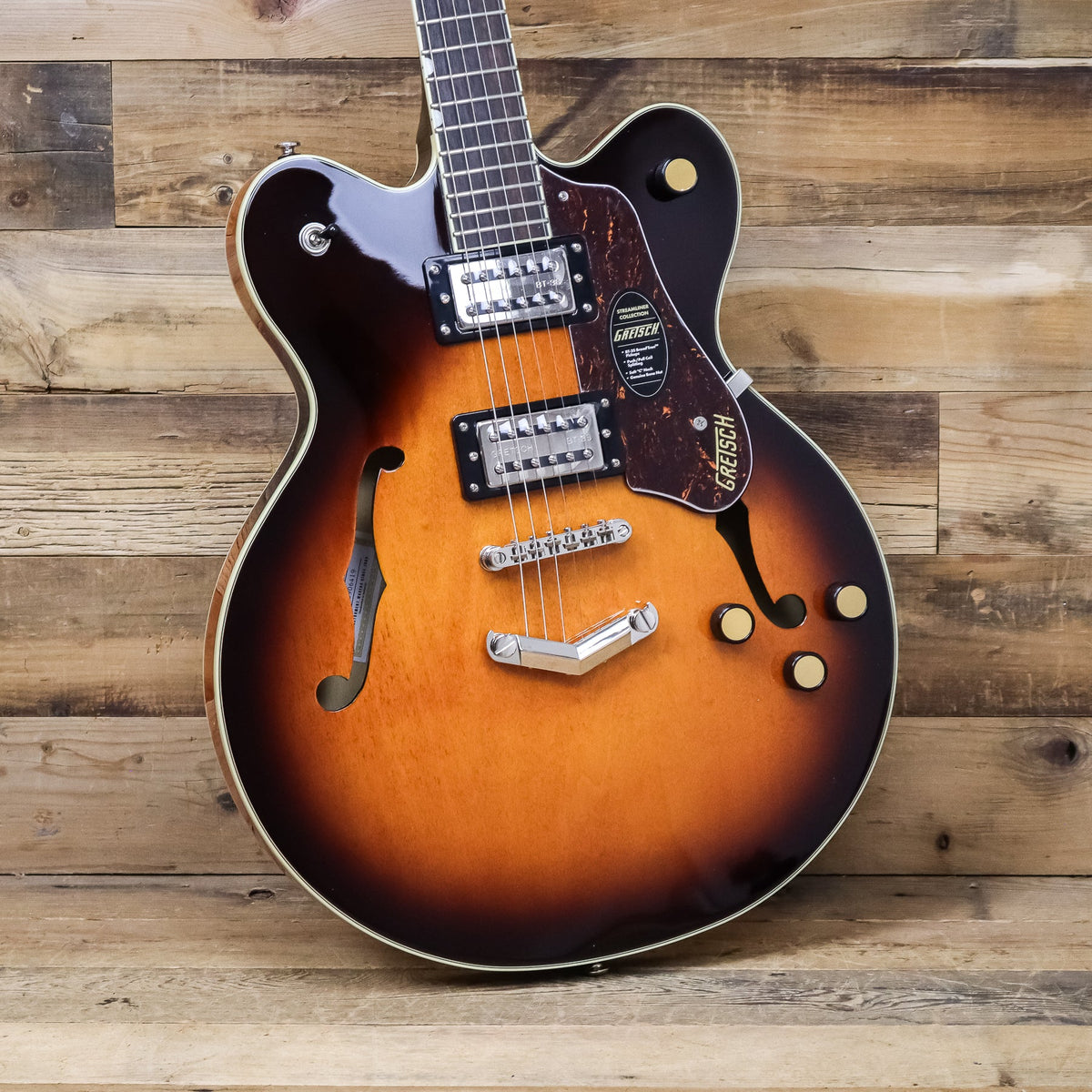 Open Box Gretsch G2622 Streamliner Center Block with V-Stoptail, Broad’Tron BT-3S Pickups, Forge Glow