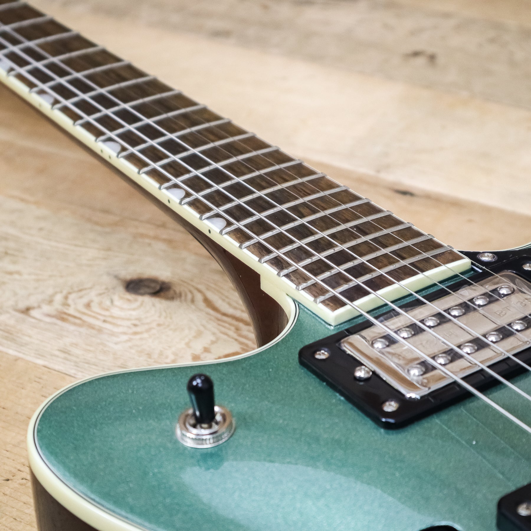 Open Box Gretsch G2655 Streamliner Center Block Jr. with V-Stoptail, Steel Olive