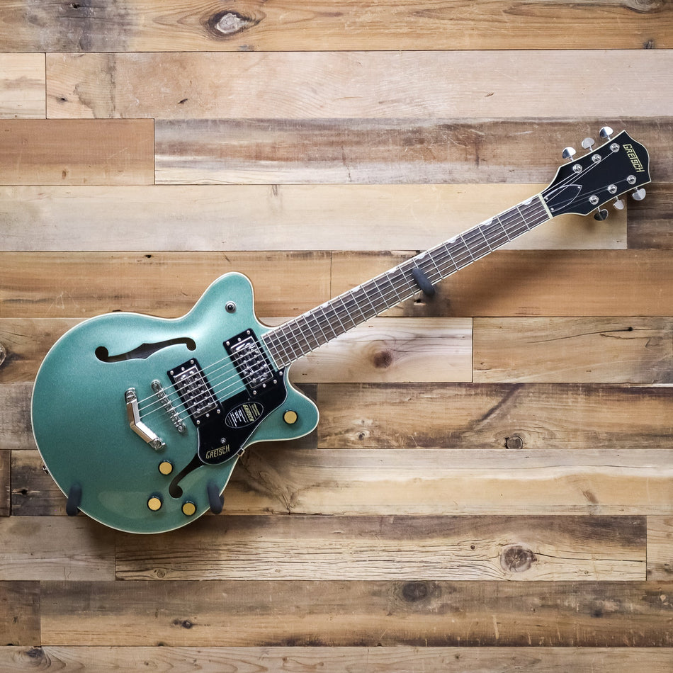 Open Box Gretsch G2655 Streamliner Center Block Jr. with V-Stoptail, Steel Olive