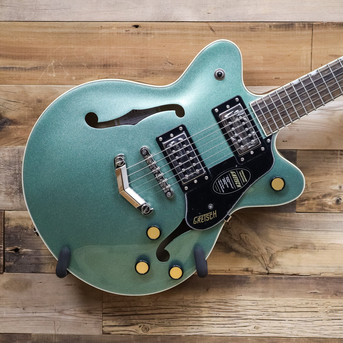 Open Box Gretsch G2655 Streamliner Center Block Jr. with V-Stoptail, Steel Olive