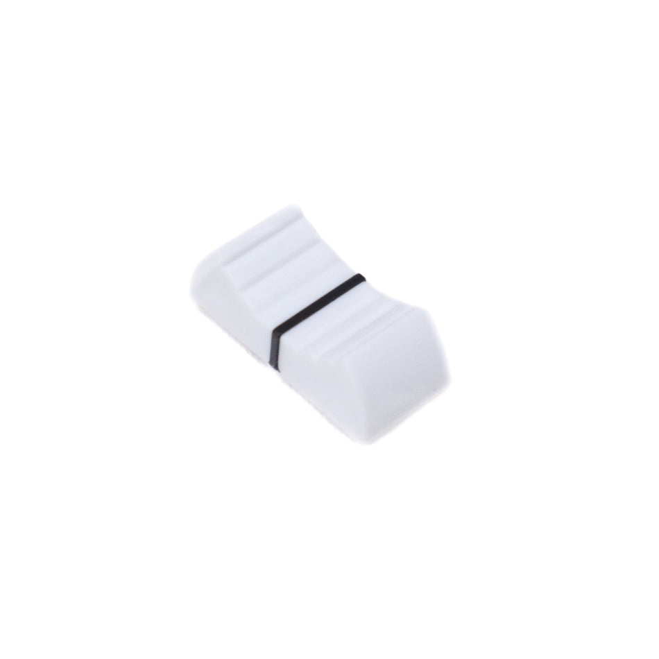 DNLC - Soundcraft 11MM White Fader Cap w/ Black Line (KA0408)
