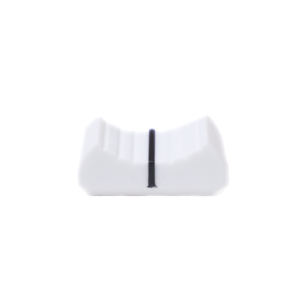 Full Set of White & Blue Fader Caps for Mackie CFX12, CFX12 mkII Mixers