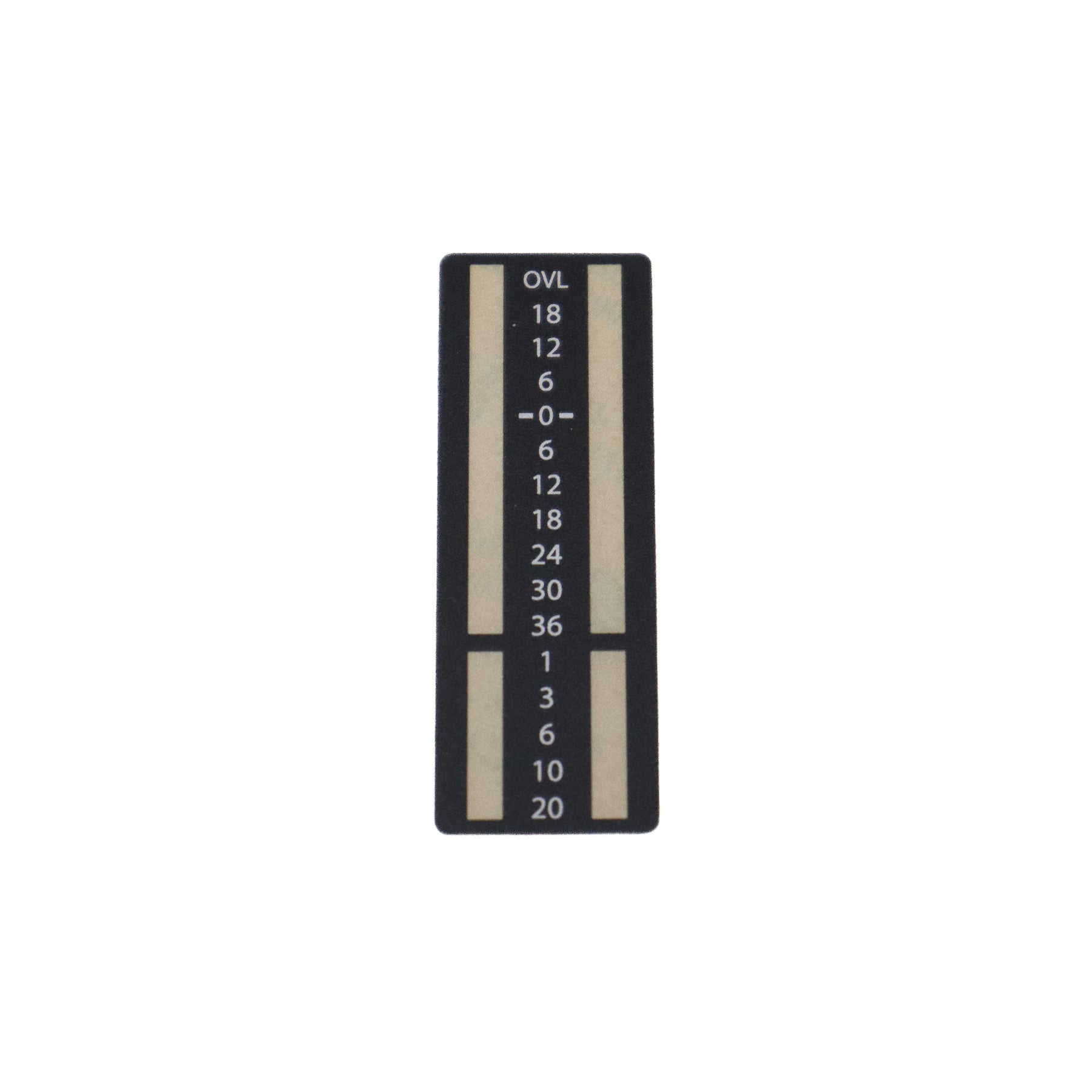 Soundcraft dB Meter Overlay for Vi1, Vi4, Vi6, Vi2000