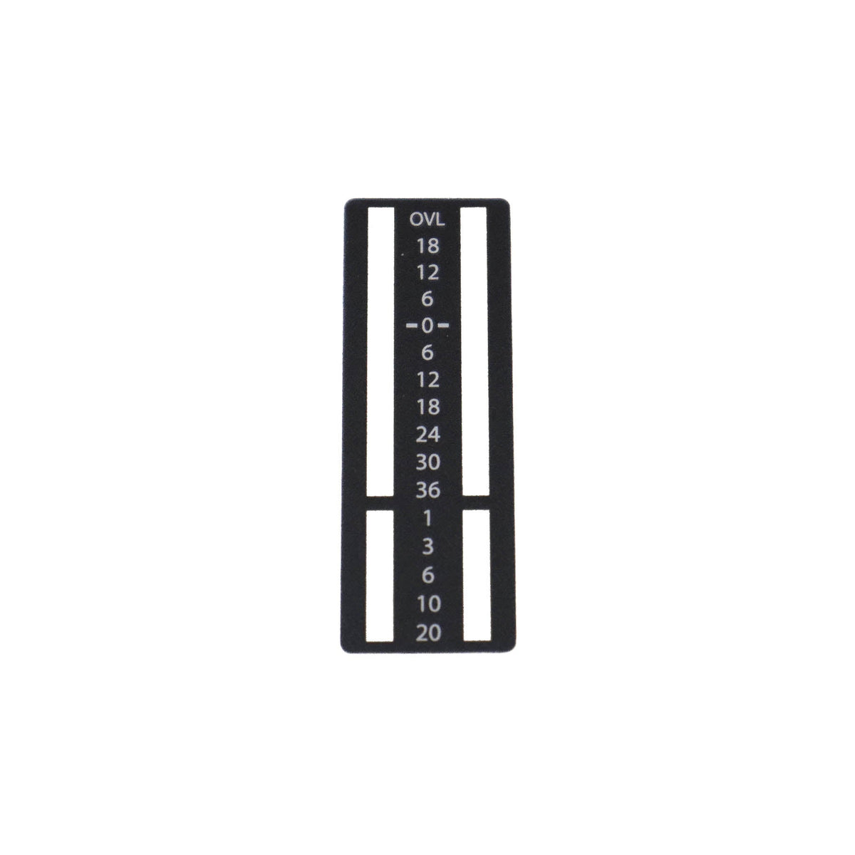 Soundcraft dB Meter Overlay for Vi1, Vi4, Vi6, Vi2000