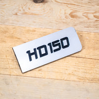 Hartke HD150 Name Plate Badge for HD150 Bass Amplifier