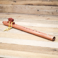 Hawk Native American Style ProLine Flute with Buffalo Totem in E-Minor Aromatic Cedar