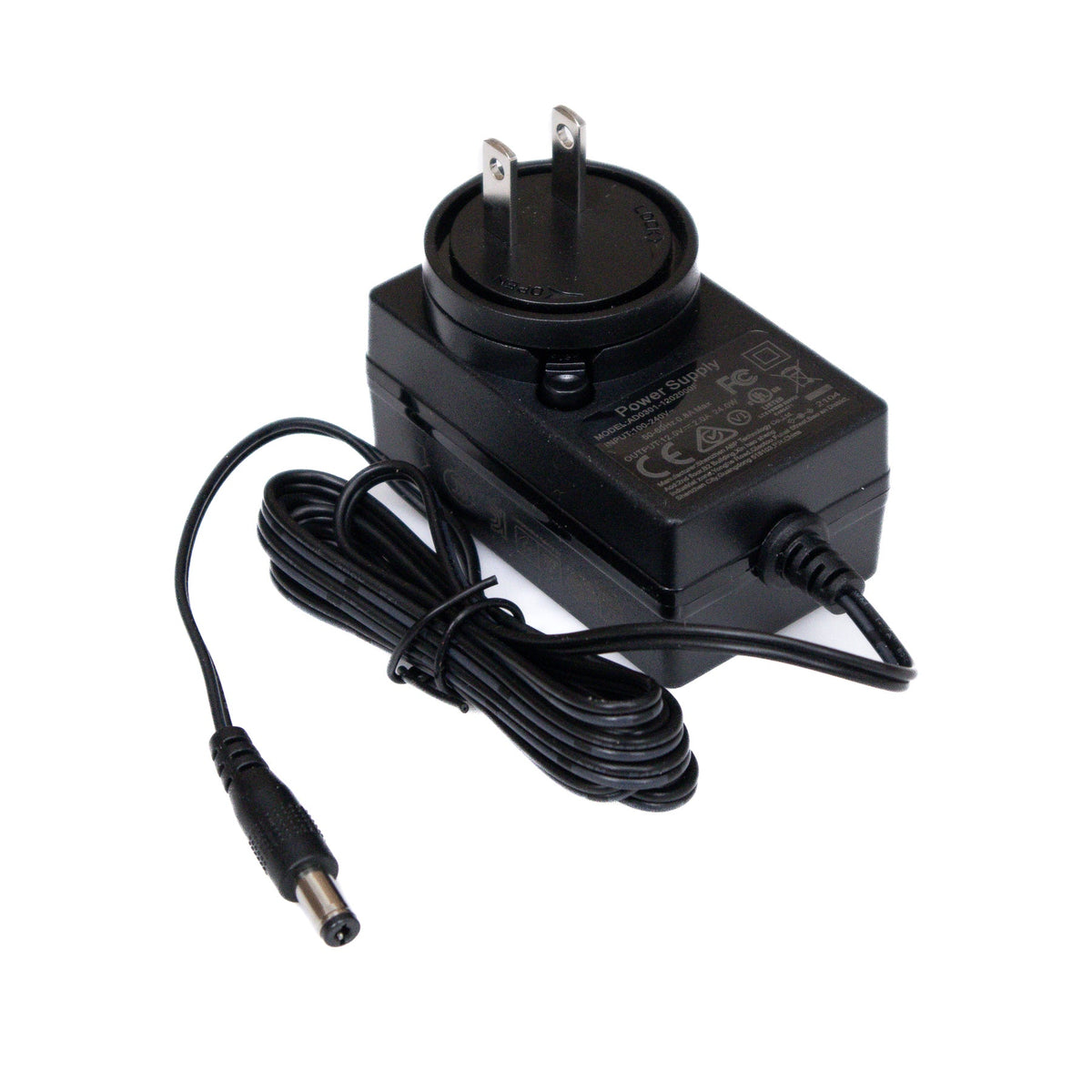 Audient Power Supply Adapter for iD14, iD22, iD44, Sono, Nero