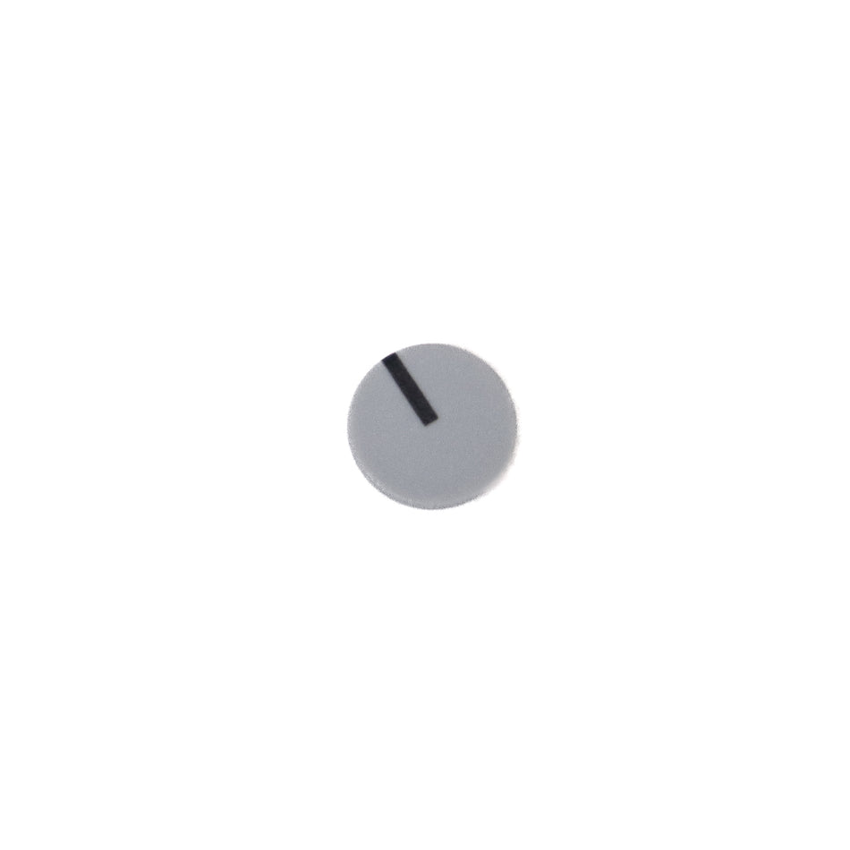 9mm Gray Knob Cap with Indicator Line for Rane DC-22