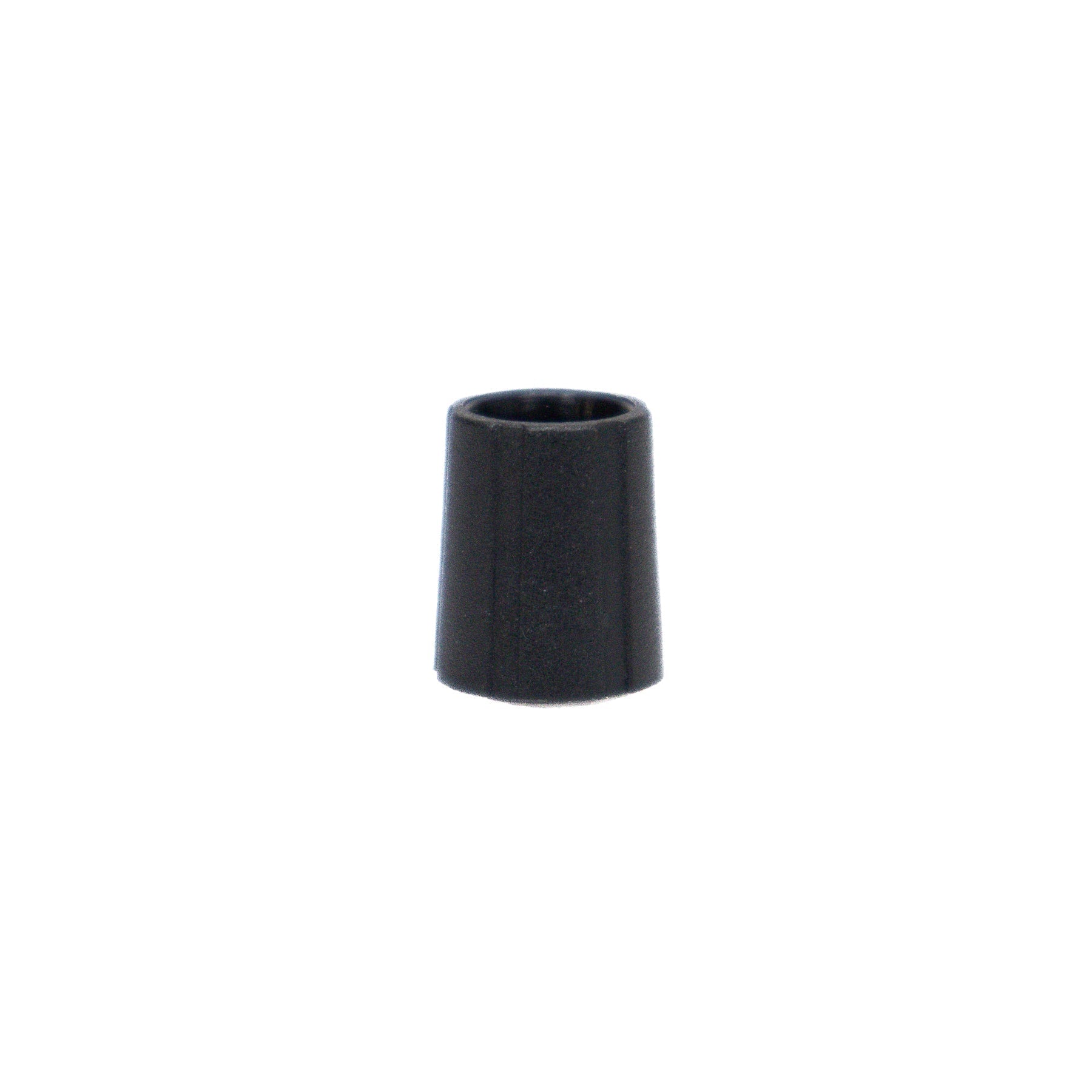 9mm Black D-Shaft Knob with Gray Cap for Buchla Easel Auxiliary Oscillator Card Modules