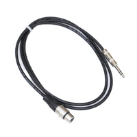 ProCo Excellines BPBQXF-5 XLR Female to 1/4" TRS Male Balanced Cable, 5-Foot