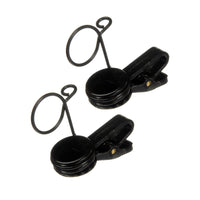 Shure Single Mount Tie Clip 2-Pack for MX183, MX184, MX185, WL183, WL184, WL185