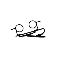 Shure Dual Mount Tie Clip 2-Pack for MX183, MX184, MX185, WL183, WL184, WL185