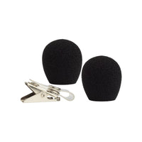 Shure RK318WS Windscreen 2‑Pack & Clothing Clip for WH10/WH20 Headset
