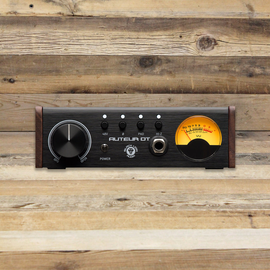 Open Box Black Lion Audio Auteur DT Single-channel Desktop Microphone Preamp