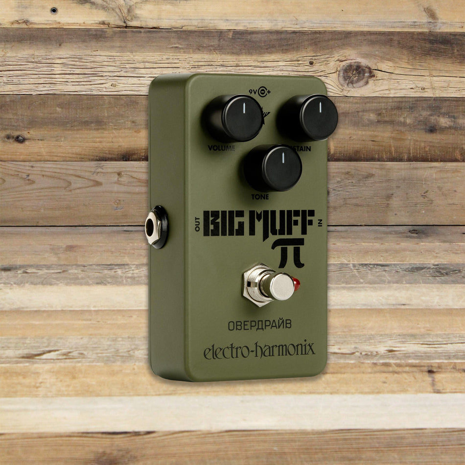 Open Box Electro-Harmonix Green Russian Big Muff Pi Distortion/Sustainer Pedal EHX FX