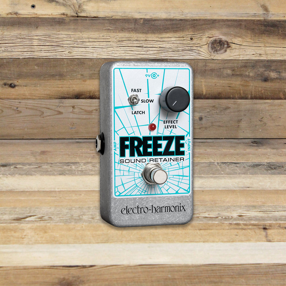 Open Box Electro-Harmonix Freeze Infinite Sustain Guitar Effects Pedal with Power Supply