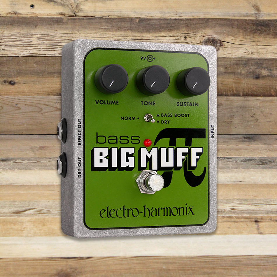 Open Box Electro-Harmonix Bass Big Muff Pi Distortion/Sustainer Guitar Effects Pedal