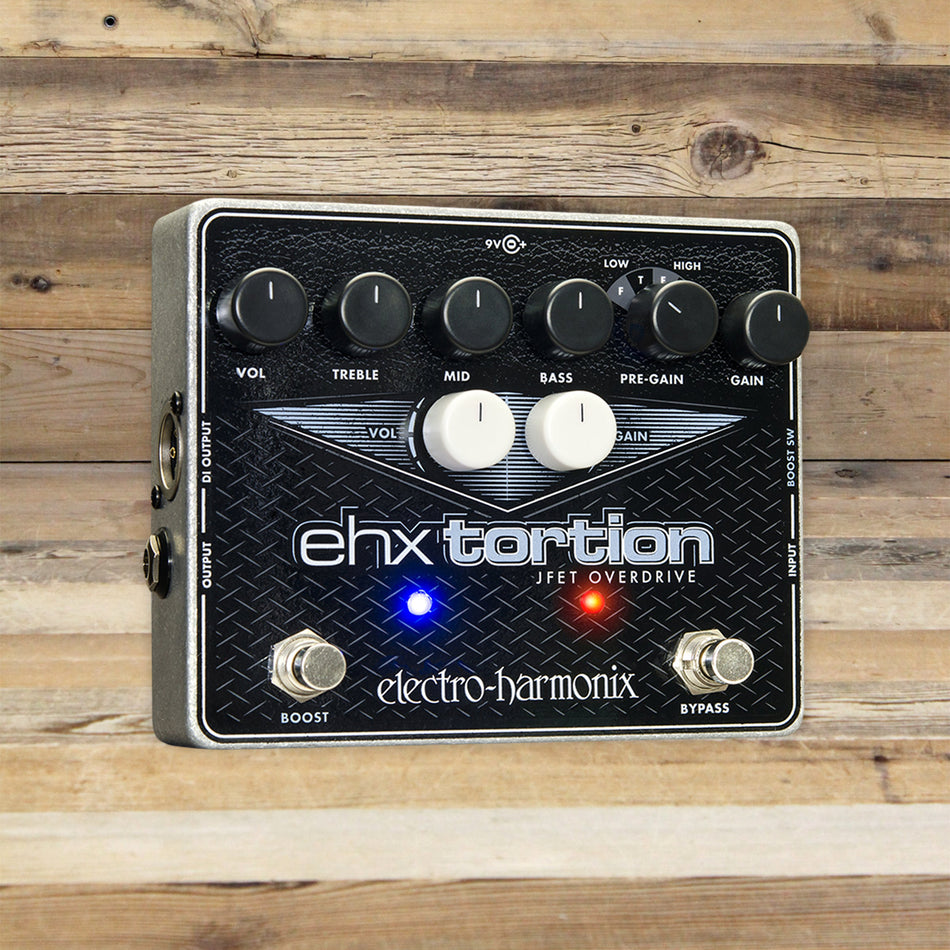 Open Box Electro-Harmonix EHX Tortion JFET Overdrive Effect Pedal