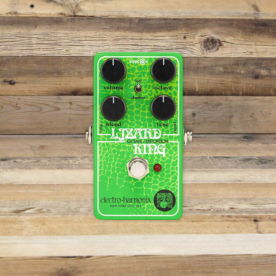 Open Box Electro-Harmonix Lizard King Bass Octave Fuzz Effect Pedal