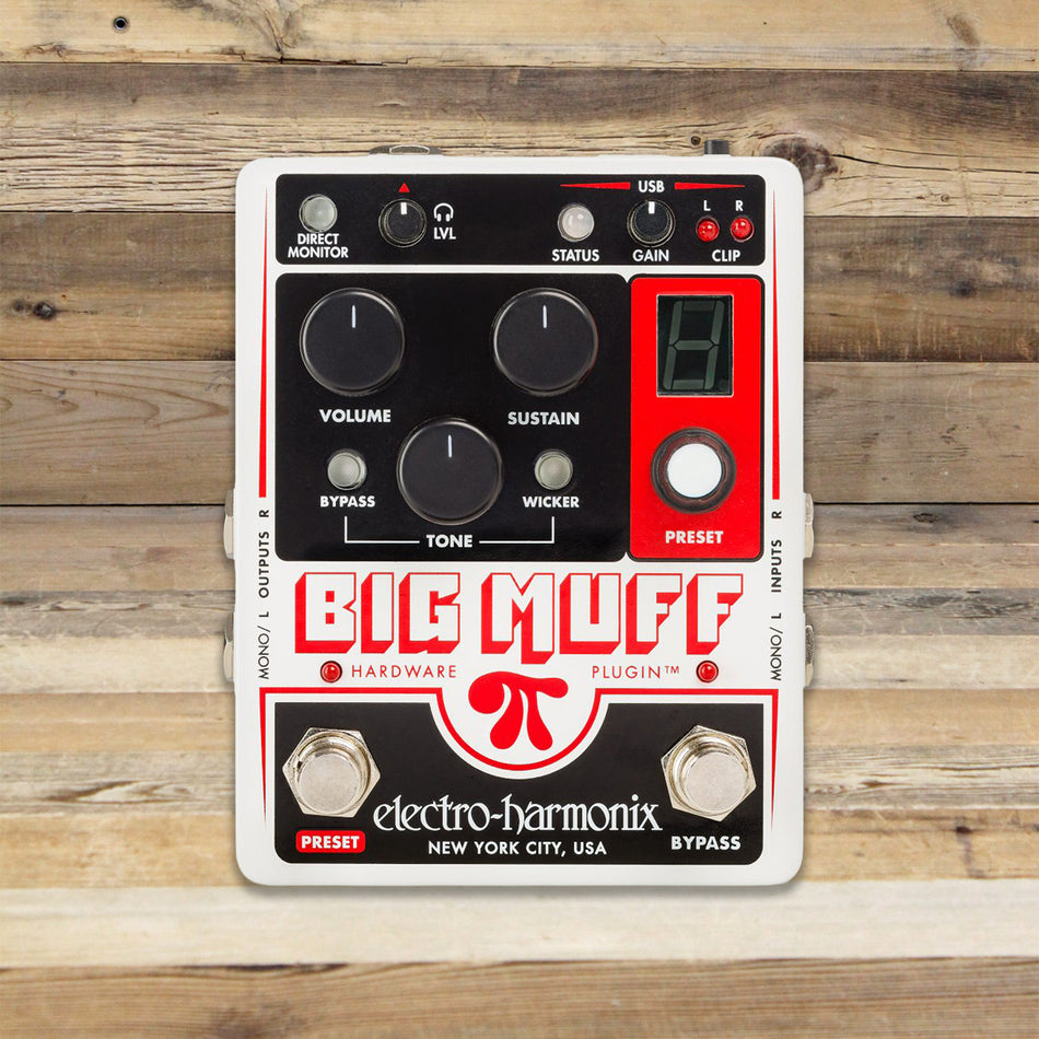 Open Box Electro-Harmonix Big Muff Pi Hardware DAW Plugin & USB Audio Interface
