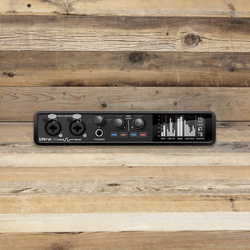 Open Box MOTU UltraLite-mk5 18x22 USB Audio Interface