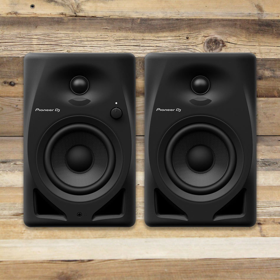 Open Box Pioneer DJ DM-40D 4-inch Desktop Studio Monitor Pair