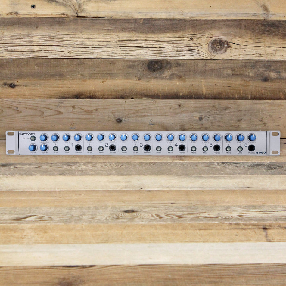 Open Box PreSonus HP60 6-Channel Headphone Mixing System
