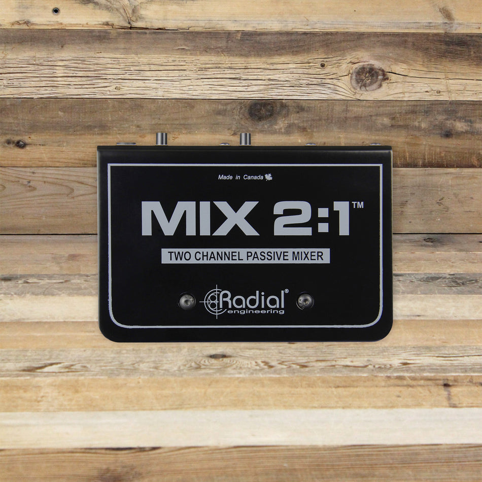 Open Box Radial Engineering MIX 2:1 2-Channel Passive Mixer