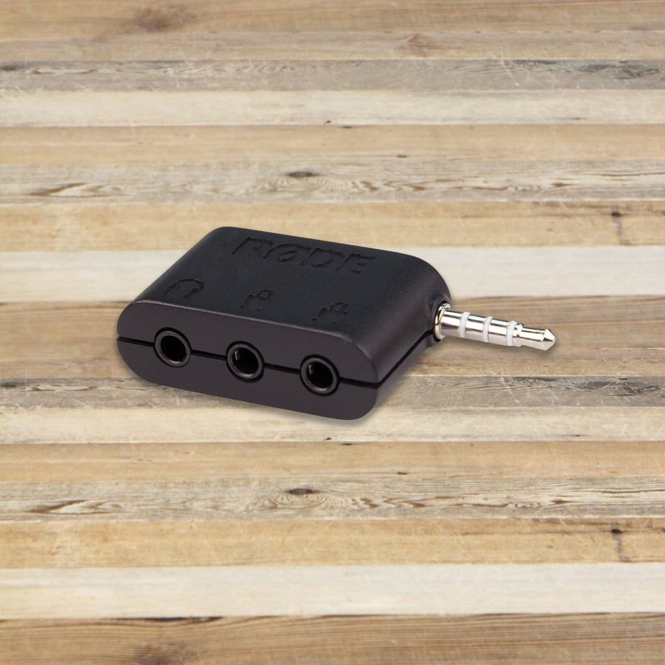 Open Box Rode SC6 Dual TRRS Headphone Monitoring Breakout Box for Smartphones