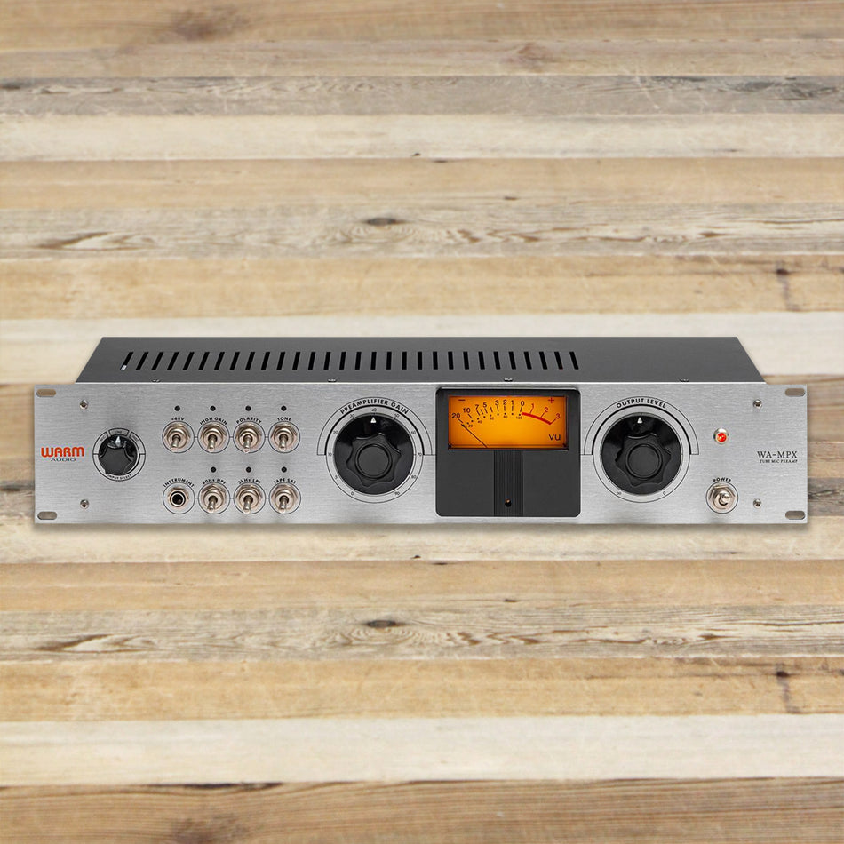 Open Box Warm Audio WA-MPX Single Channel Tape-era Tube Microphone Preamp