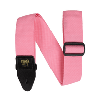 Ernie Ball 5376 Pink Sunrise Adjustable 2" Wide Polypro Guitar or Bass Strap