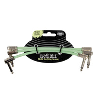 Ernie Ball P06475 6-inch Glow in Dark Flex Patch Cable, 3-Pack