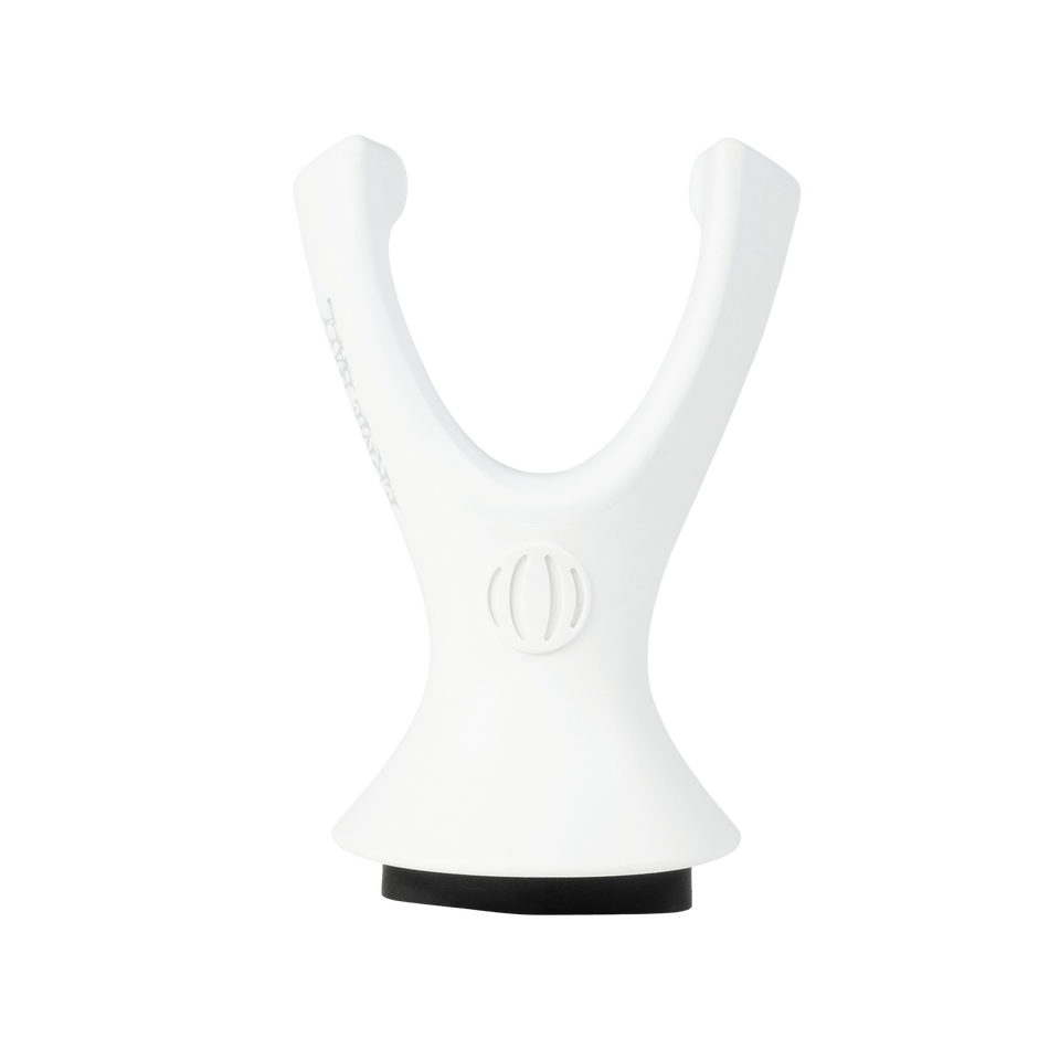 Ernie Ball 9620 White 6/7-String Guitar/Bass Wall Mount Hanger for Electric or Acoustic Instruments