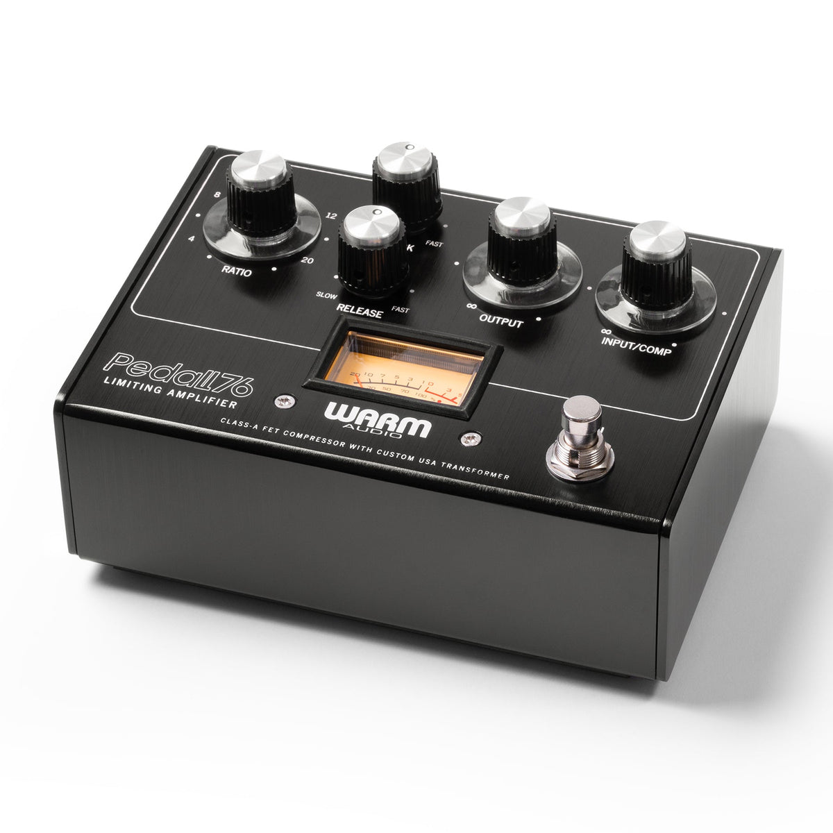 Warm Audio Pedal76 FET Compressor Pedal Bundle with Hosa TS & TRS Cables