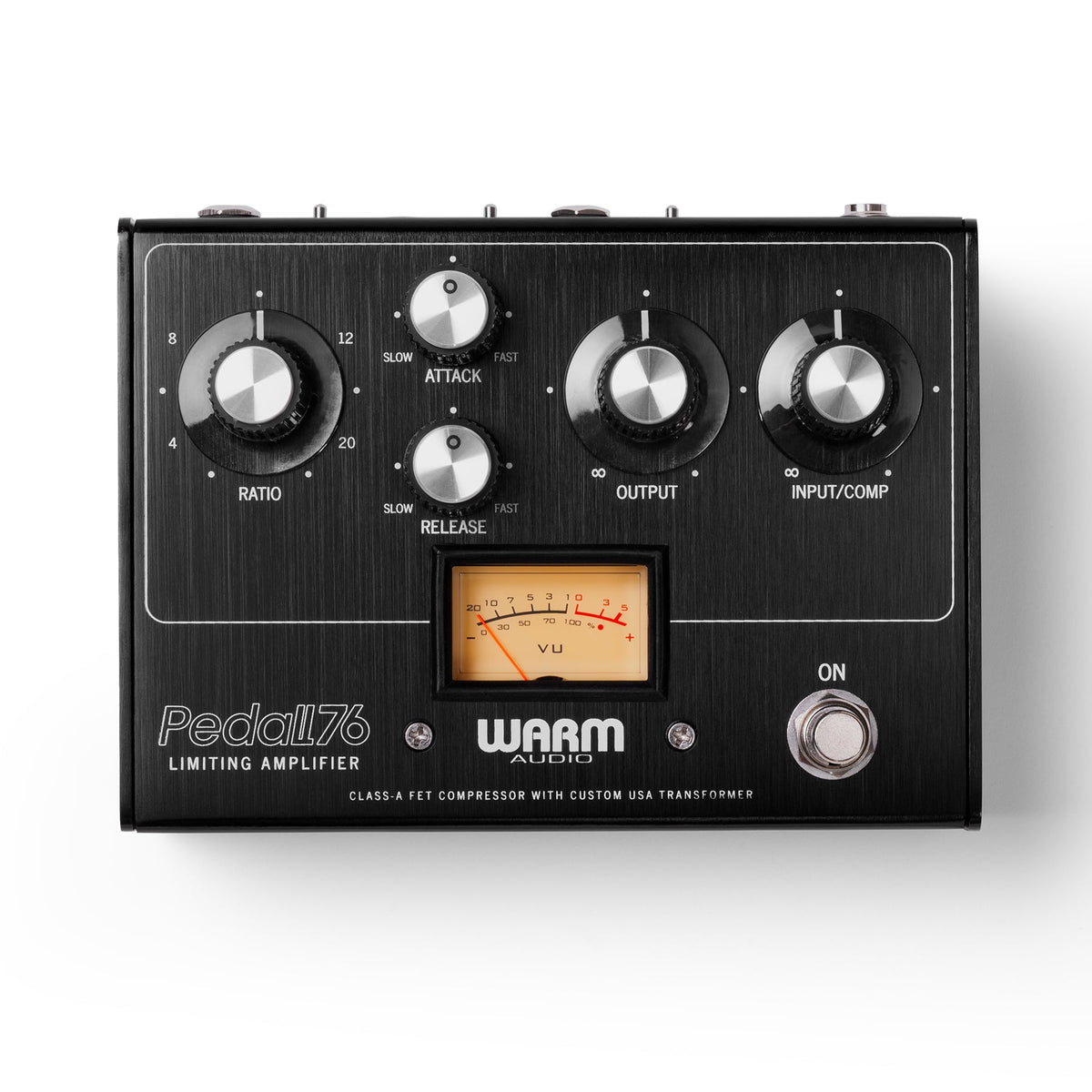 Warm Audio Pedal76 FET Compressor Pedal Bundle with Hosa TS & TRS Cables