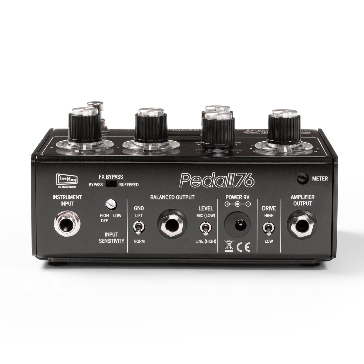 Warm Audio Pedal76 FET Compressor Pedal Bundle with Hosa TS & TRS Cables