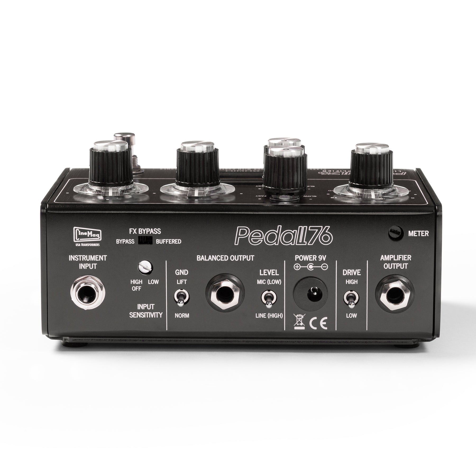 Warm Audio Pedal76 FET Compressor Pedal Bundle with Hosa TS & TRS Cables