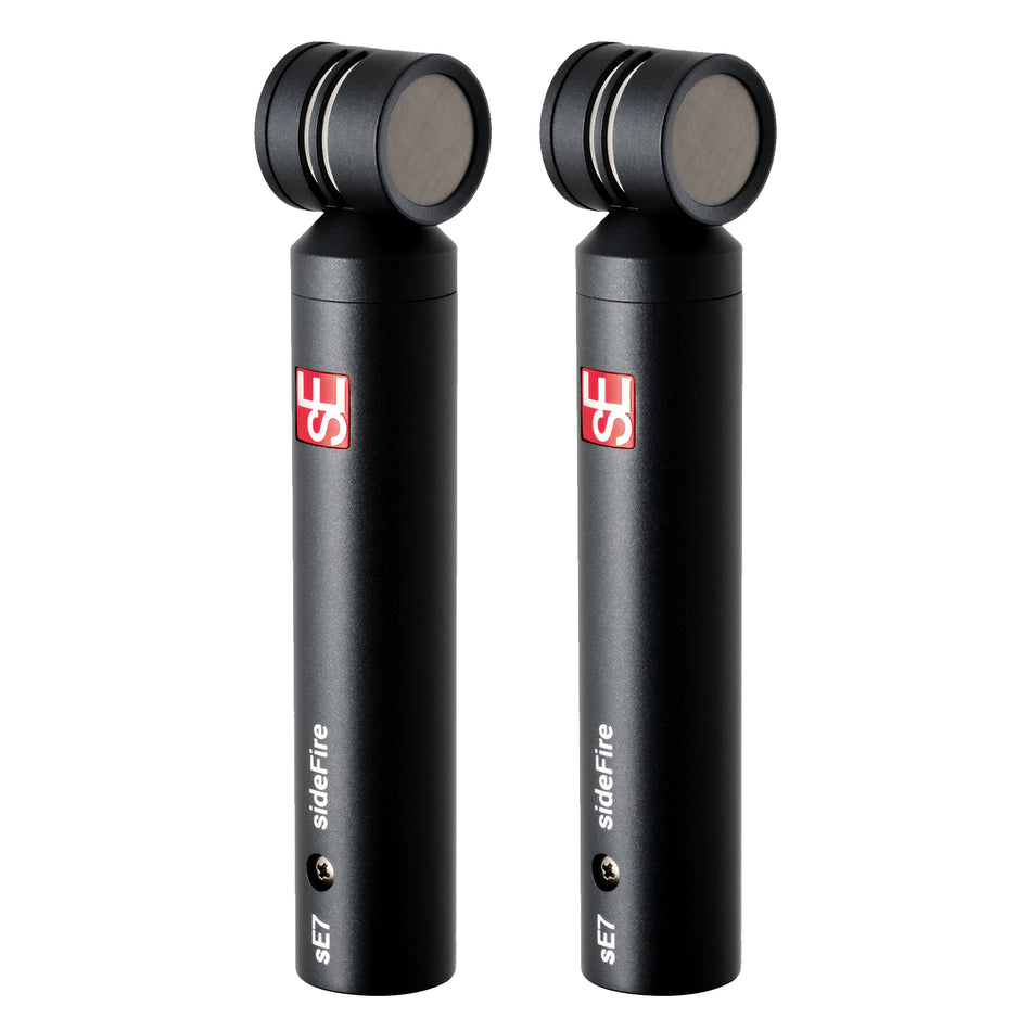 sE Electronics sE7 Side Fire Small Diaphragm Condenser Microphones Matched Stereo Pair