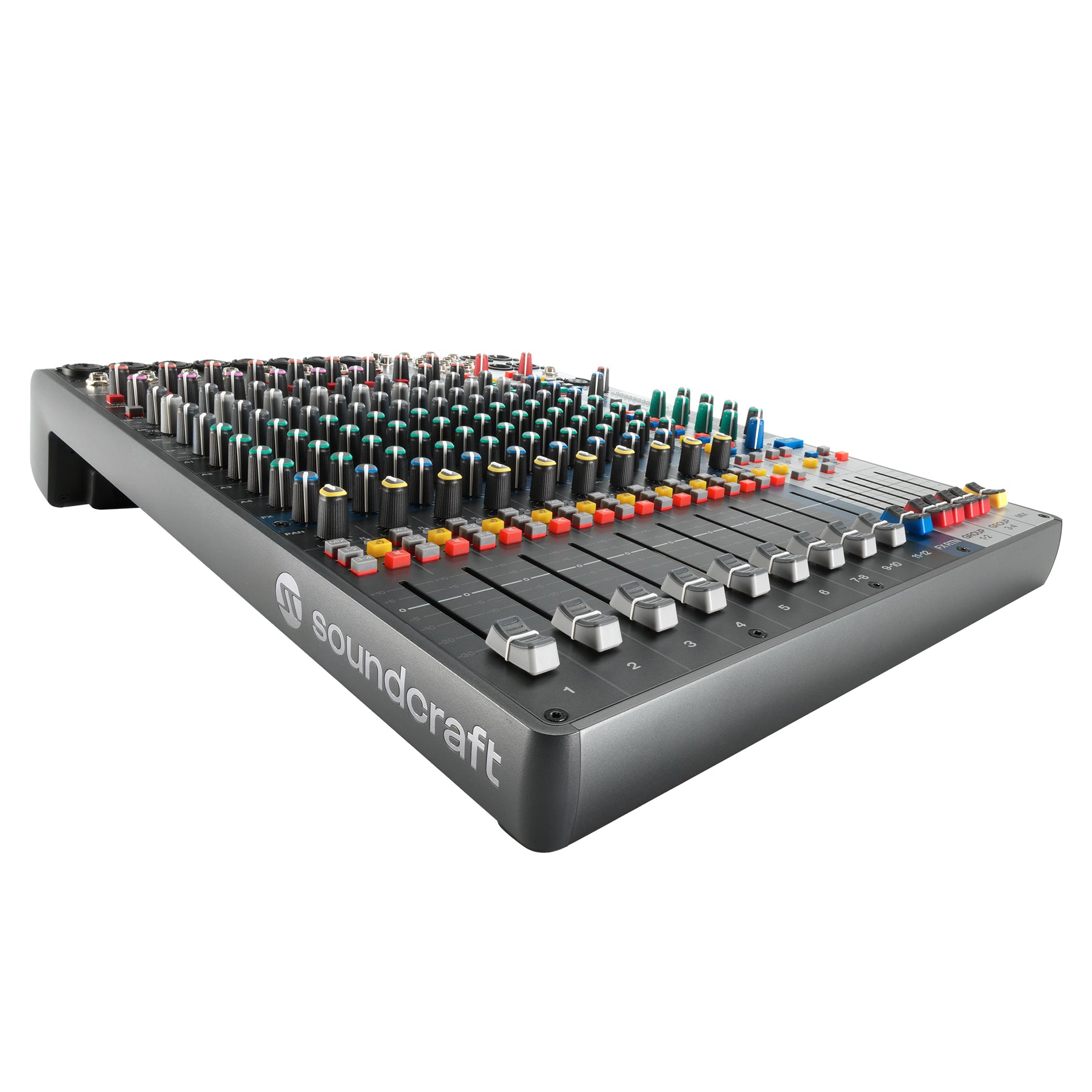 Soundcraft Signature Plus 12 Analog Mixer with 12 Input Channels