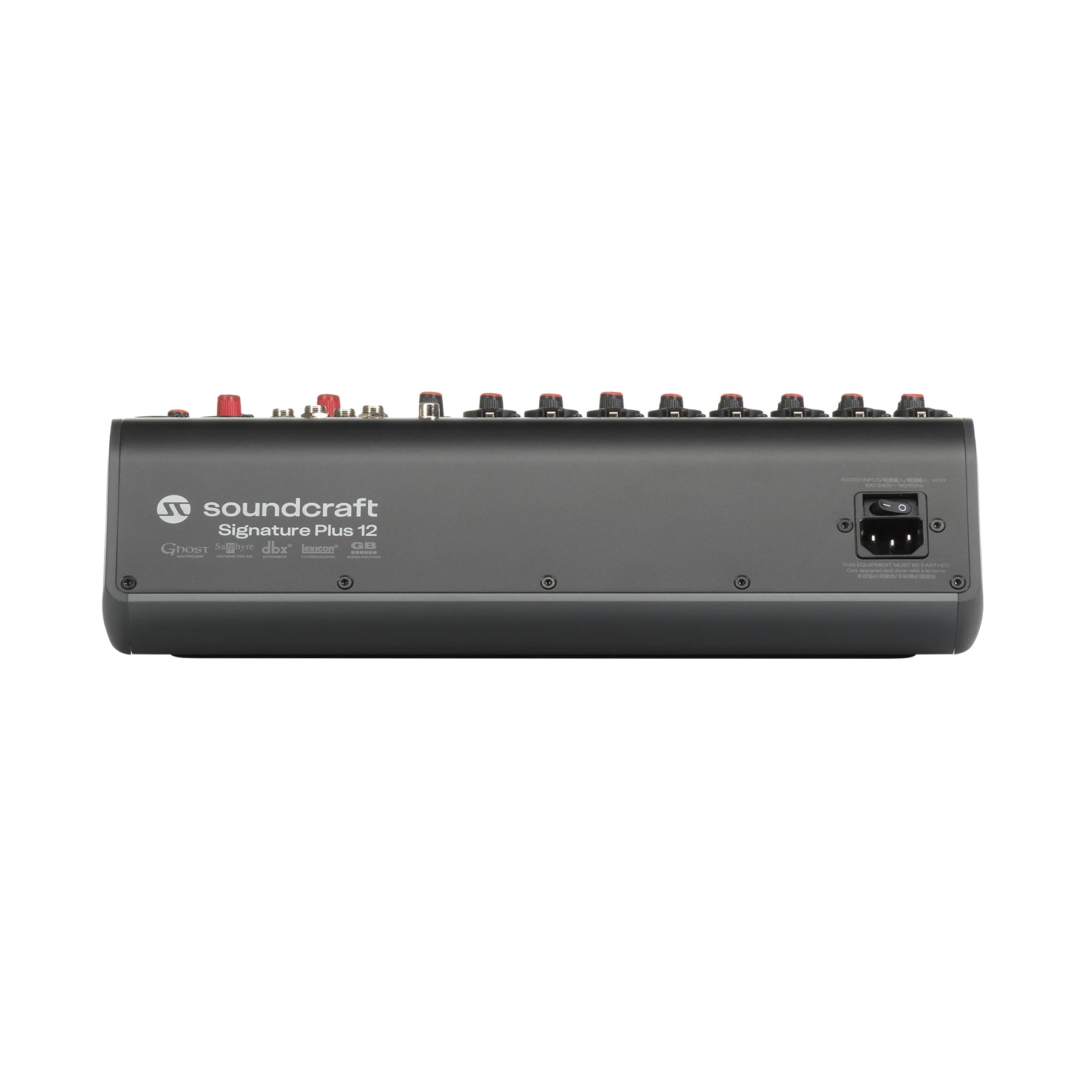 Soundcraft Signature Plus 12 Analog Mixer with 12 Input Channels