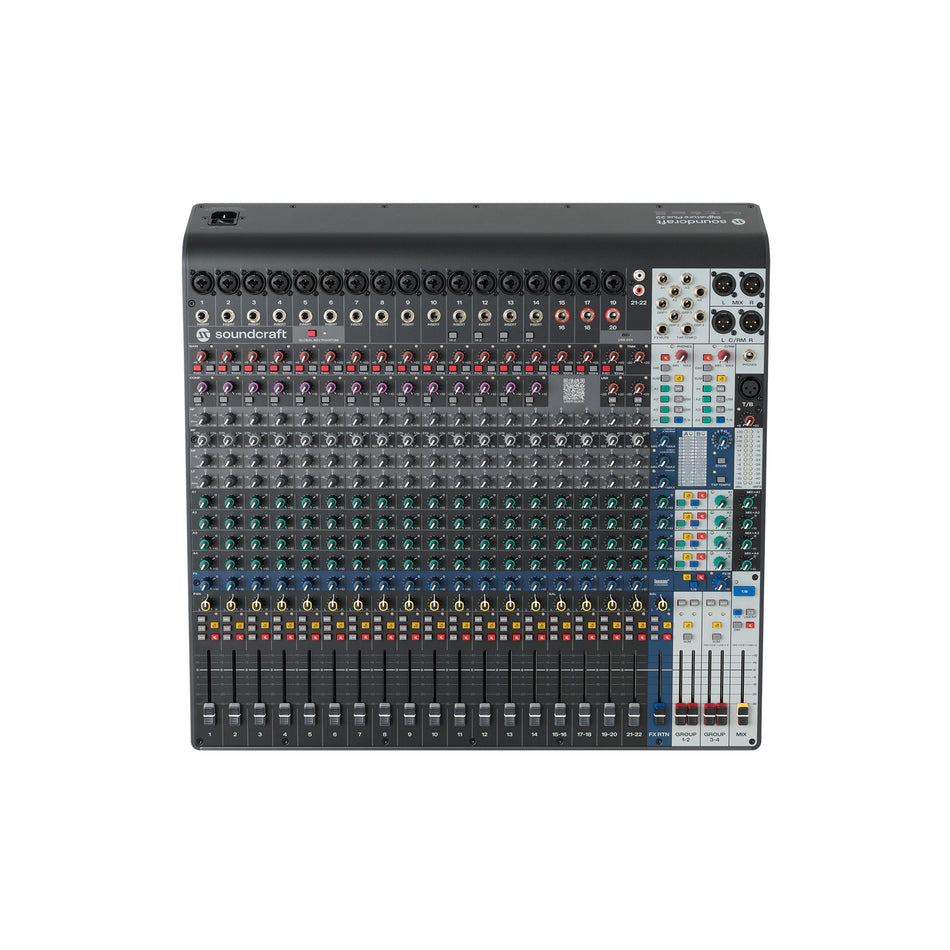 Soundcraft Signature Plus 22 Analog Mixer with 22 Input Channels