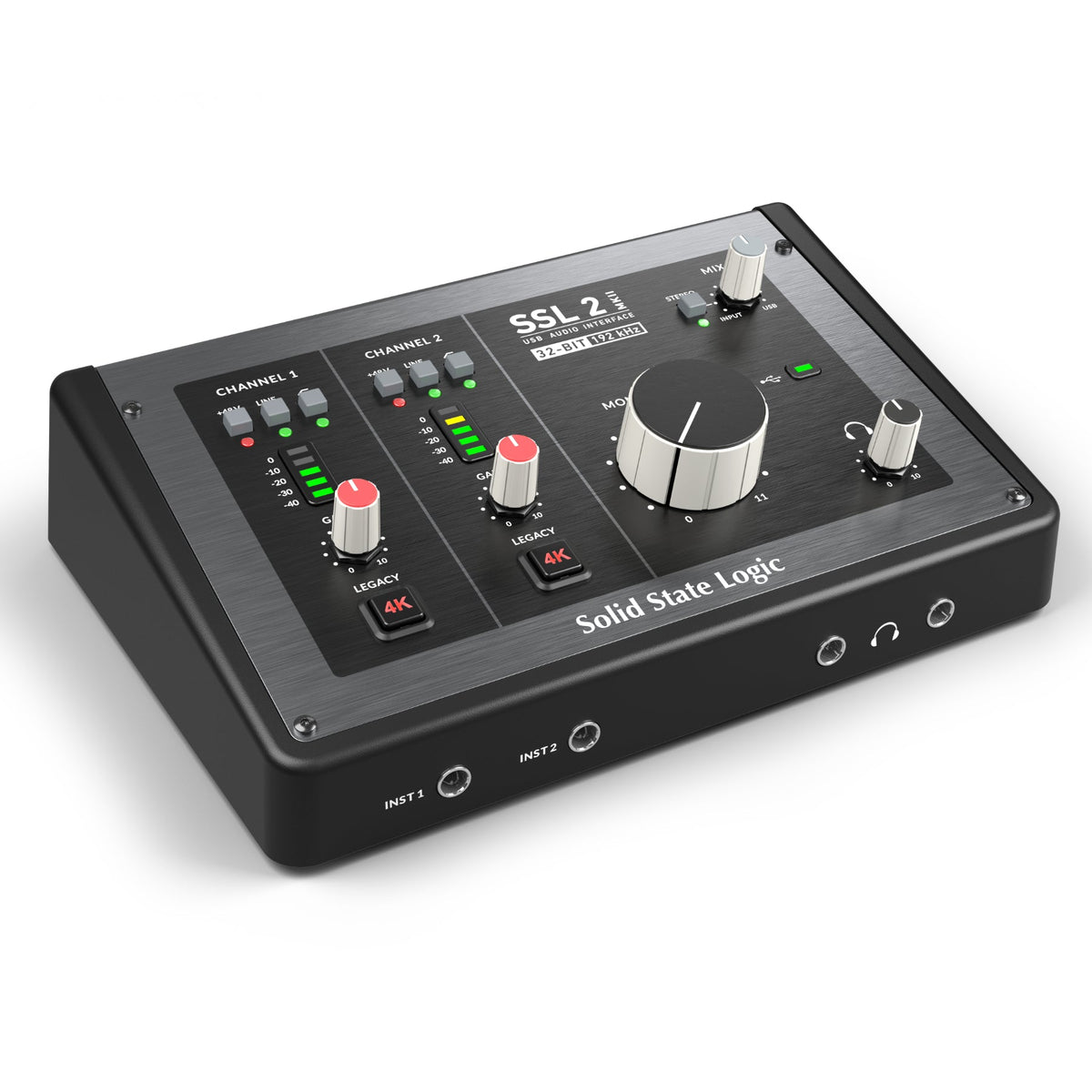 Solid State Logic SSL2 MKII USB Interface Bundle with MXL V87 Microphone & Cable