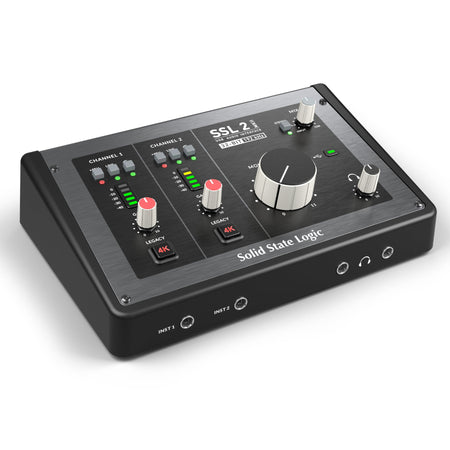 Solid State Logic SSL2 MKII USB Interface Bundle with MXL V87 Microphone & Cable