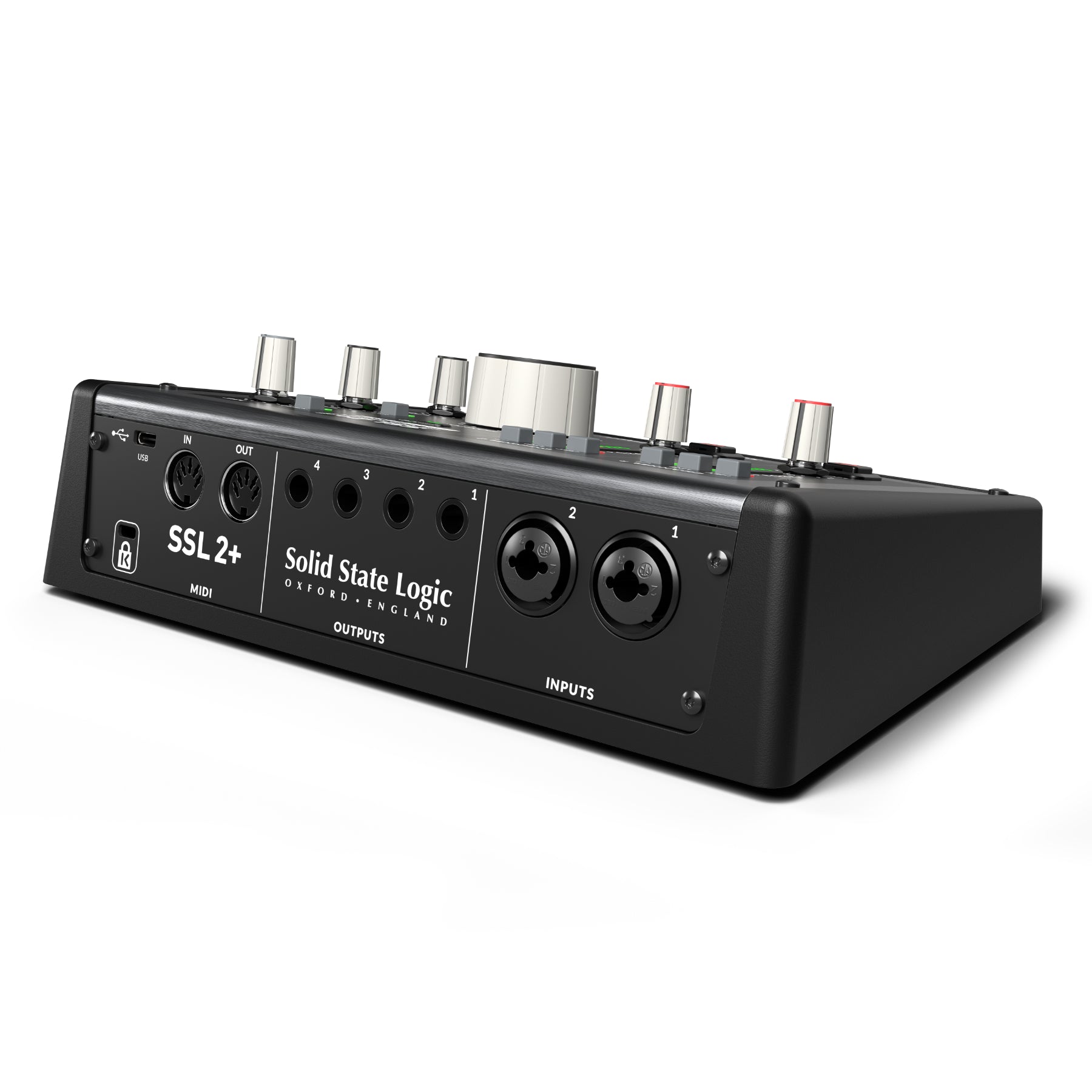 Solid State Logic SSL2+ MKII USB Interface Bundle with MXL V87 Microphone & Cable