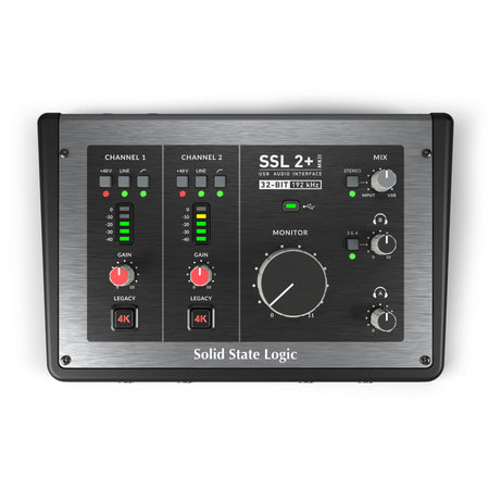 Solid State Logic SSL2+ MKII USB Interface Bundle with MXL V87 Microphone & Cable