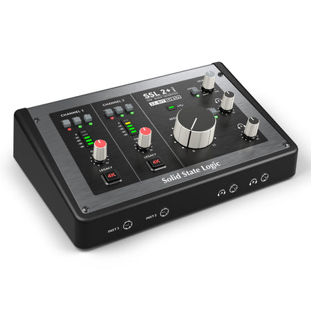 Solid State Logic SSL2+ MKII USB Interface Bundle with MXL V87 Microphone & Cable